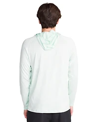 Spyder Men's Hooded Raglan Long-Sleeve Upf 50+ Rashguard