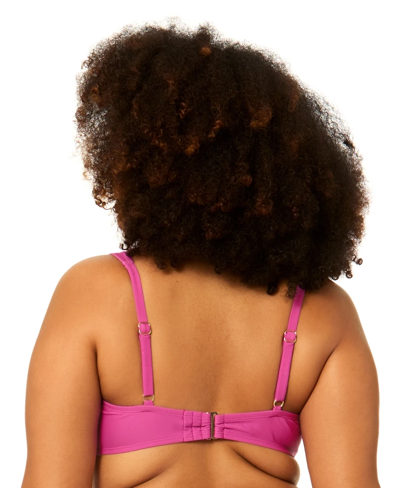 Raisins Curve Plus Ronda V-Neck Swim Bikini Top