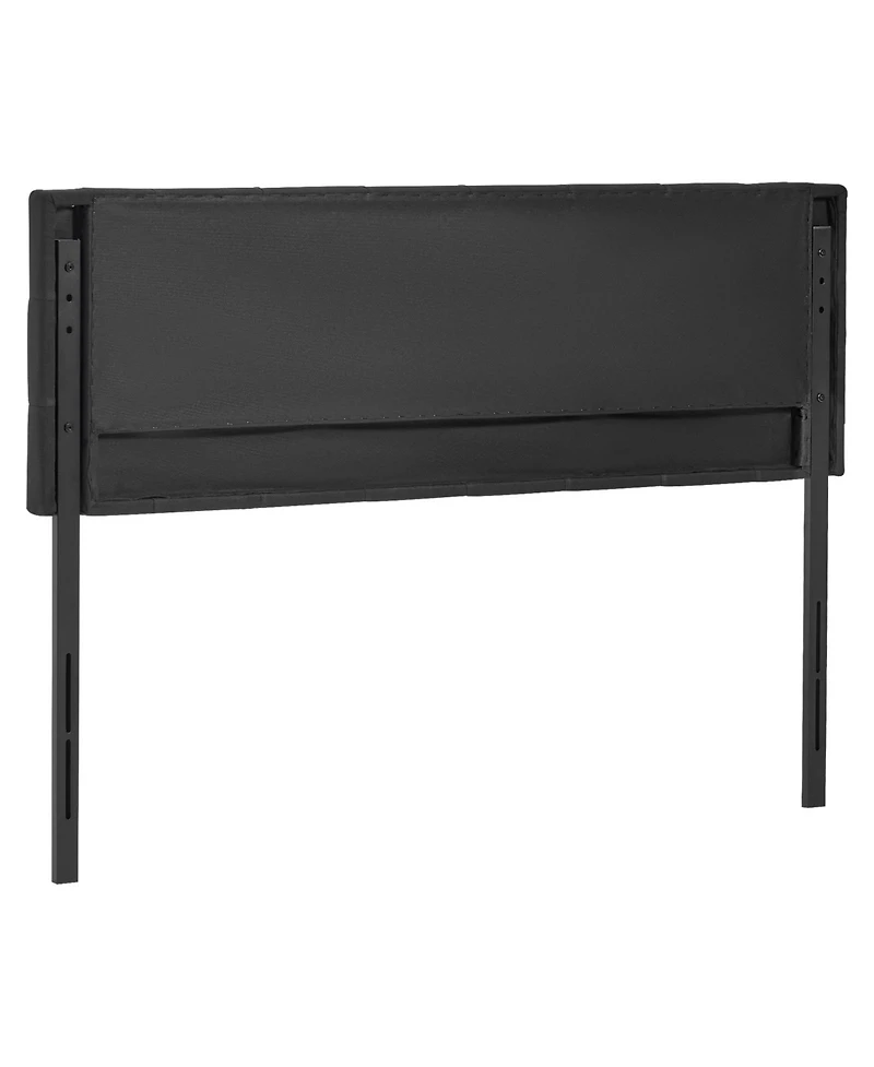 Flynama Queen Size Adjustable Height Diamond Tufted Headboard 62.2W x 42.72-54.53H x 2.76D inch