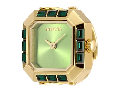 Invicta Women's Mini Quartz 2 Hand Dial Ring Watch