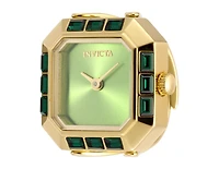 Invicta Women's Mini Quartz 2 Hand Dial Ring Watch
