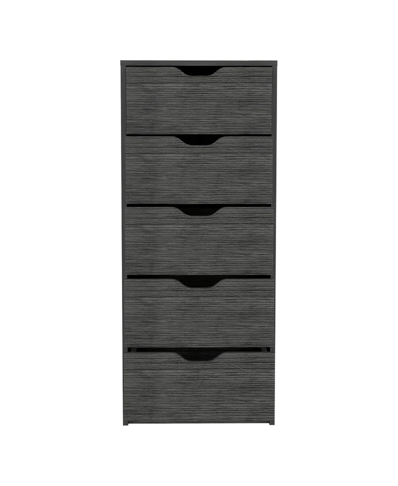 flynama Modern 4 Drawer Dresser Particleboard Cabinet Waterproof for Bedroom Entryway Bathroom