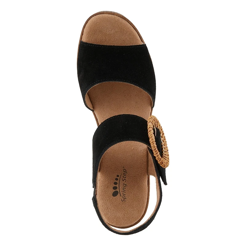 Spring Step Gamona Women's Ankle Strap with Buckle Closure