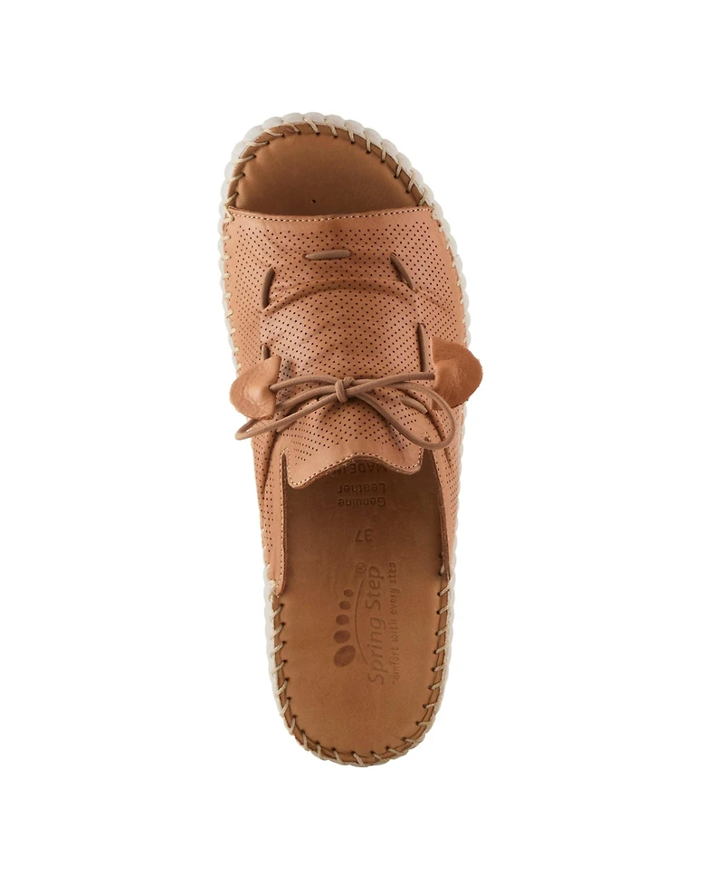 Spring Step Nevelle Women's Slides with Elastic Laces