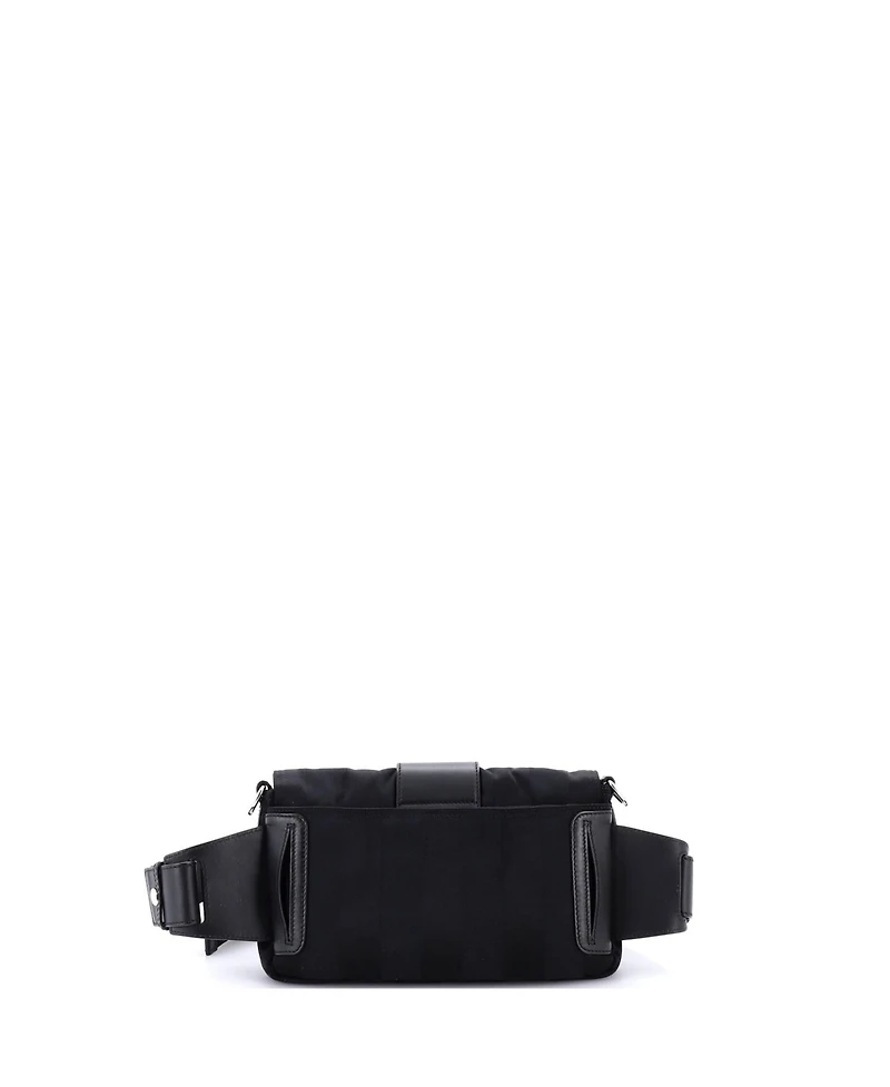 Pre-Owned Fendi Medium Baguette Convertible Belt Bag Printed Nylon