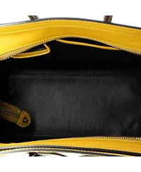 Pre-Owned Celine Micro Bicolor Luggage Bag Leather