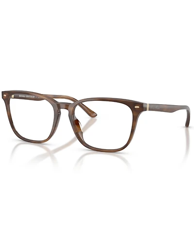 B by Brooks Brothers Men's Square Eyeglasses, BB2076U