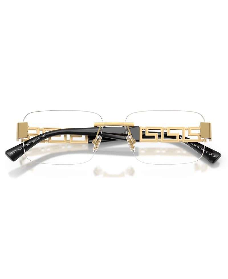 Versace Unisex Square Eyeglasses