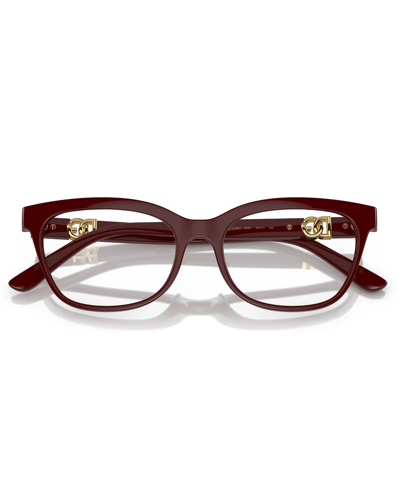 Dolce Gabbana Women's Butterfly Eyeglasses, DG5106U