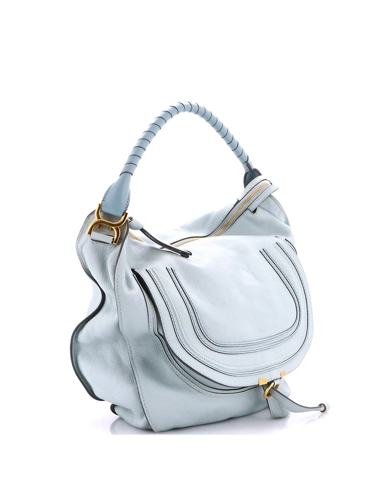 Pre-Owned Chloe Large Marcie Hobo Leather