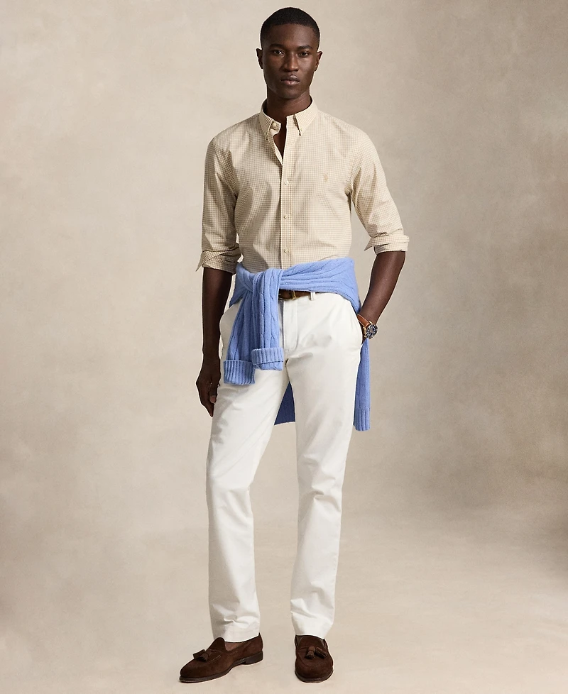 Polo Ralph Lauren Men's Slim-Fit Gingham Stretch Shirt