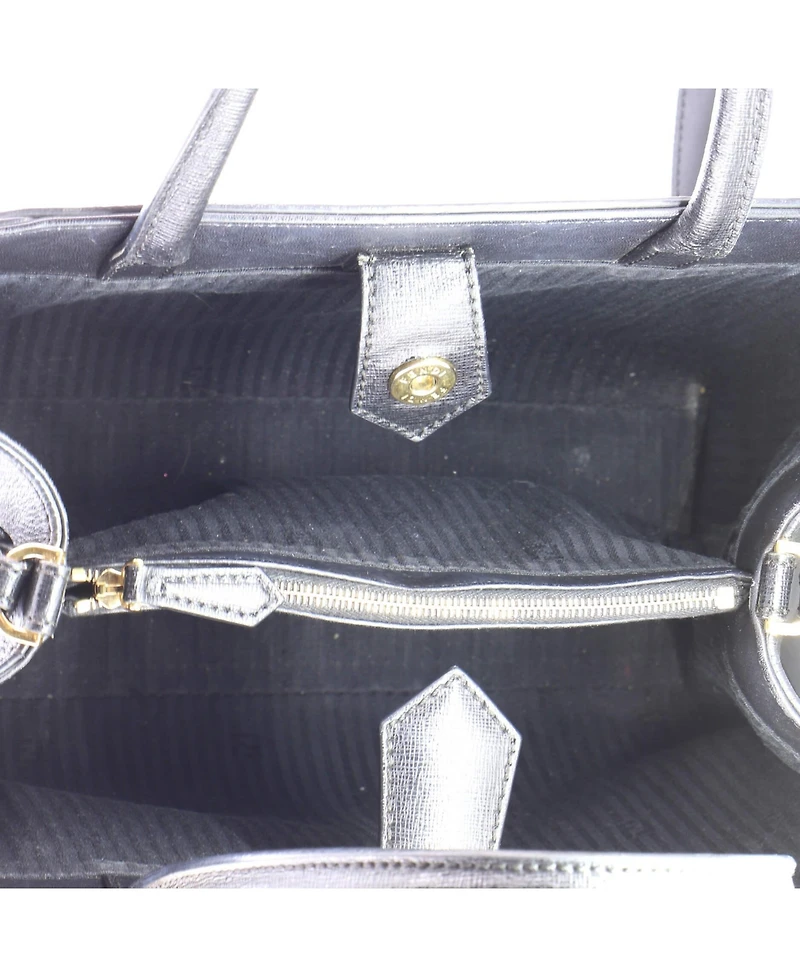Pre-Owned Fendi Petite 2Jours Bag Leather