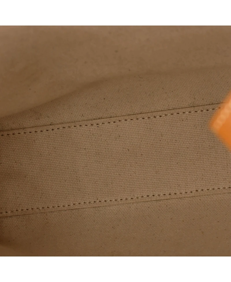 Pre-Owned Celine Small Vertical Cabas Tote Canvas with Leather