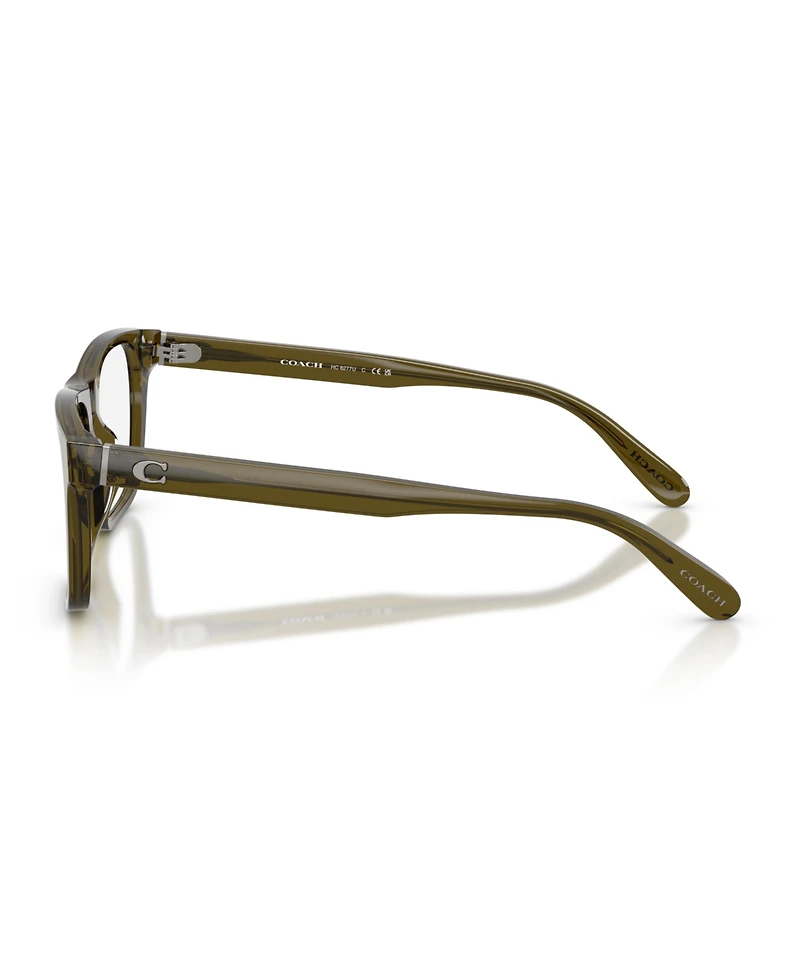 Coach Men's Square Eyeglasses, HC6277U