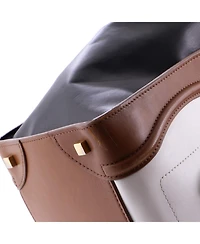 Pre-Owned Celine Mini Tricolor Luggage Bag Leather