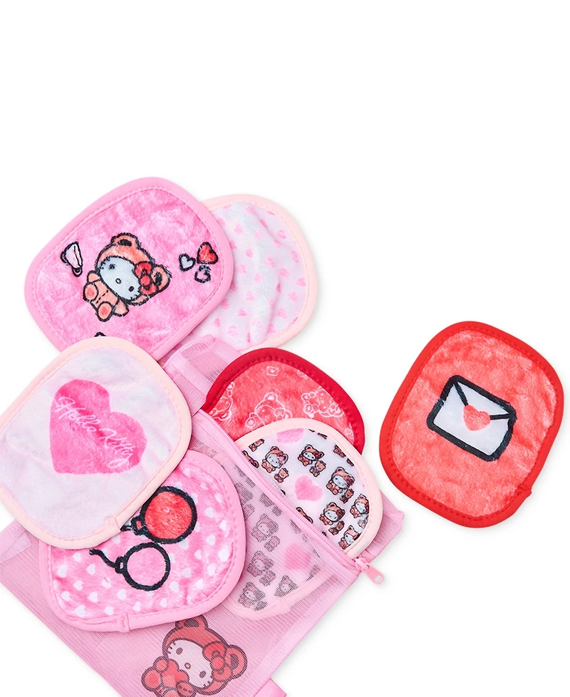 MakeUp Eraser 8-Pc. Hello Kitty Cutie Pie Reusable Makeup Wipe Set