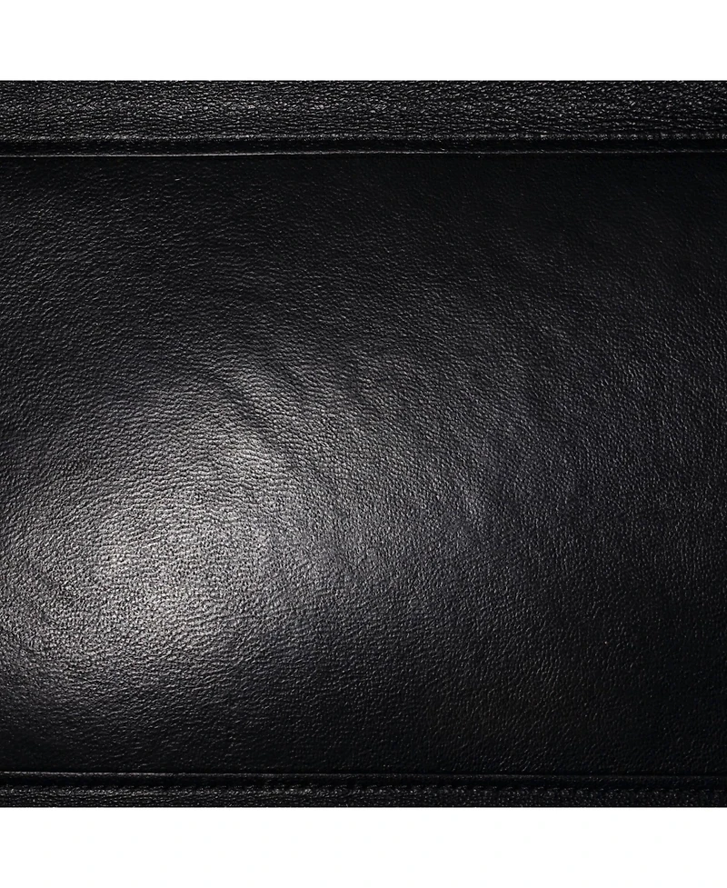 Pre-Owned Celine Medium Trapeze Bag Leather with Canvas