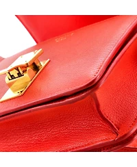 Pre-Owned Celine Small Classic Box Bag Grainy Leather