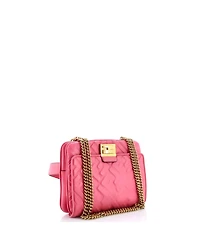 Pre-Owned Fendi Upside Down Bag Zucca Embossed Leather