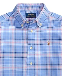 Polo Ralph Lauren Boys' 2T-7 Plaid Performance Oxford Shirt