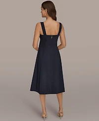 Donna Karan New York Women's Sleeveless A-Line Dress
