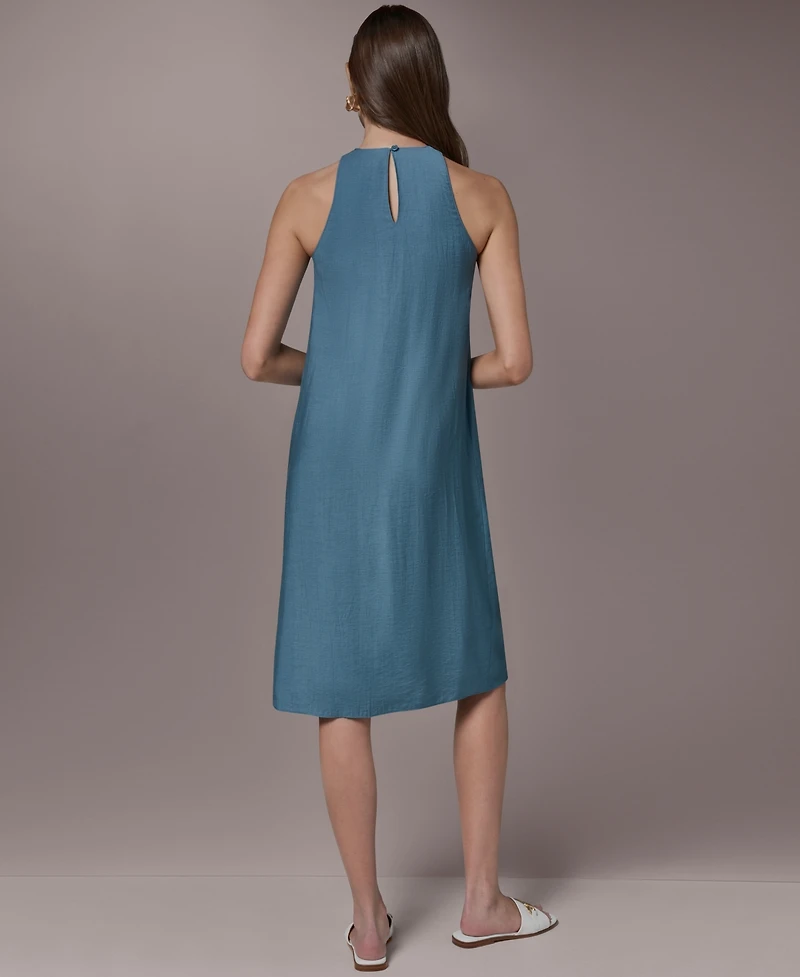 Donna Karan New York Women's Crewneck Midi Dress