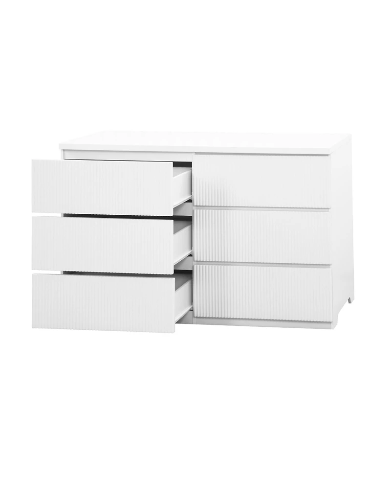 flynama Extra Large 10 Drawer Dresser for Bedroom Living Room Maximum Storage