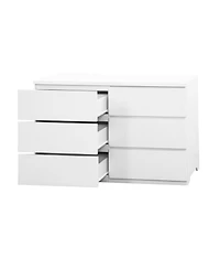 flynama Extra Large 10 Drawer Dresser for Bedroom Living Room Maximum Storage