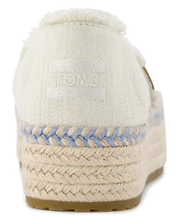 Toms Women's Valencia Platform Espadrille Slip-On Shoes