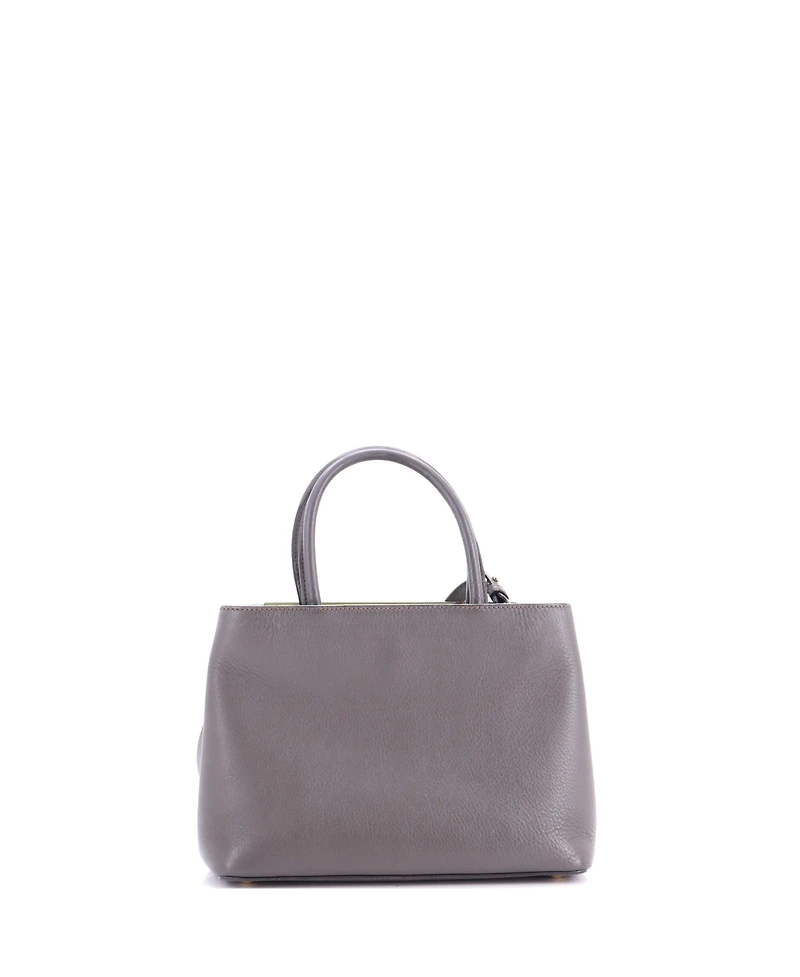 Pre-Owned Fendi Petite 2Jours Bag Leather