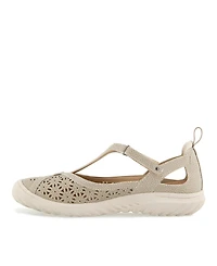 Jbu Women's Daffodil Mary Jane T-Strap Flats