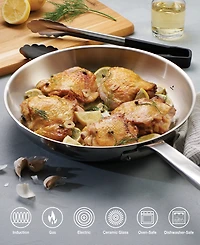 Tramontina Tempo Tri-Ply Base Stainless Steel 12" Large Frying Pan