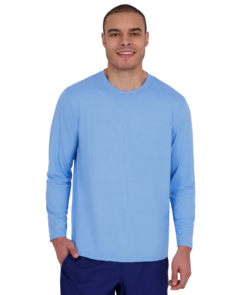 Spyder Men's Drop Needle Long-Sleeve Rashguard