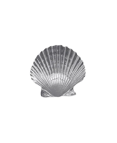 Mariposa Scallop Trinket 4" Aluminum Dish