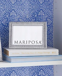 Mariposa Woven Aluminum Frame, 4" x 6"