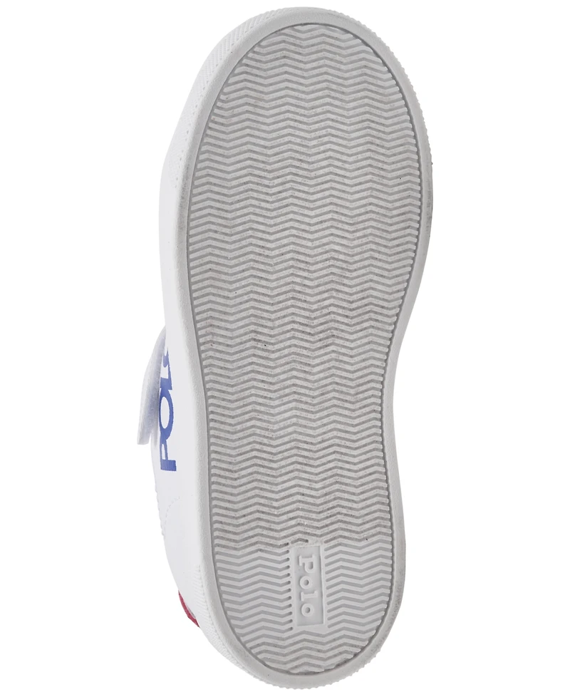 Polo Ralph Lauren Toddler Sutton Graphic Fastening Strap Casual Sneakers from Finish Line