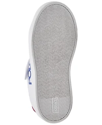 Polo Ralph Lauren Toddler Sutton Graphic Fastening Strap Casual Sneakers from Finish Line