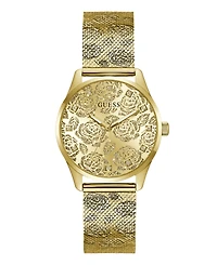 Guess Women's Quartz Gold-Tone Stainless Steel Analog Watch, 36mm
