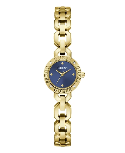 Guess Women's Quartz Analog Gold-Tone Stainless Steel Watch, 23mm