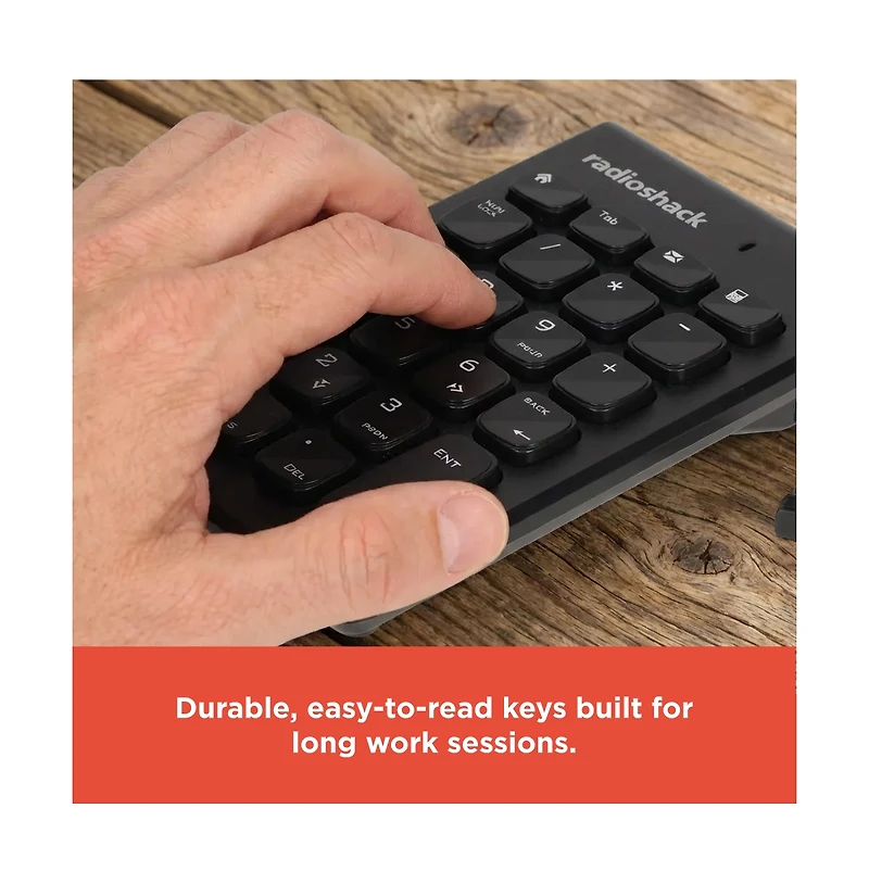 RadioShack 2.4GHz Wireless Numeric Keypad