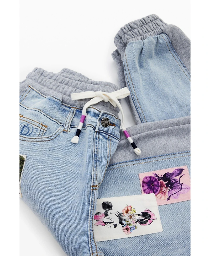 Desigual Women's Minnie Mouse Jogger Jeans