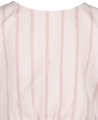 Calvin Klein Girls' 7-16 Short-Sleeve Romper