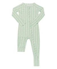 Motette Baby Girls Mint Meadows Bamboo Sleeper