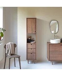 Tikamoon Jonak tall bathroom unit