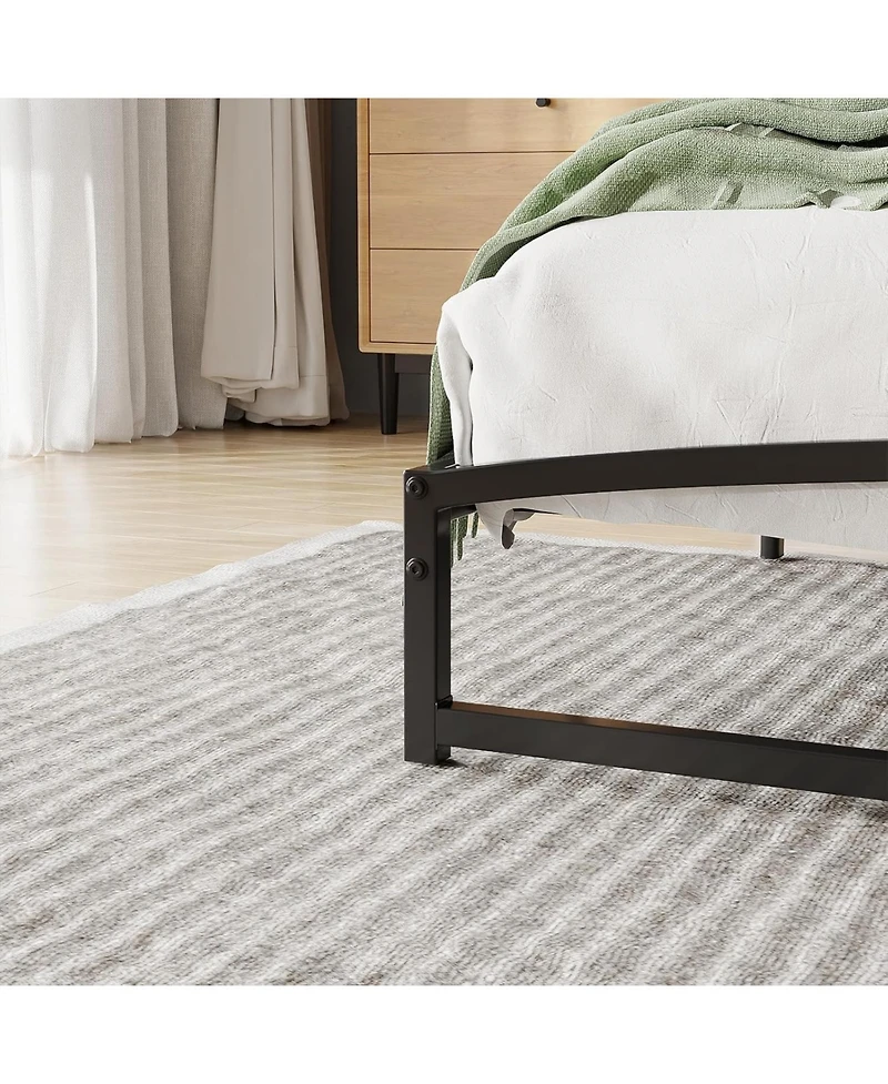 gaomon 6 Inch Metal Platform Bed Frame