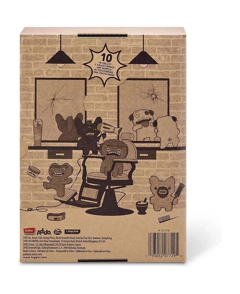 Fugglers Hairy Fuggs Oogah Boogah Rainbow Tongue 9 Inch Plush Toy