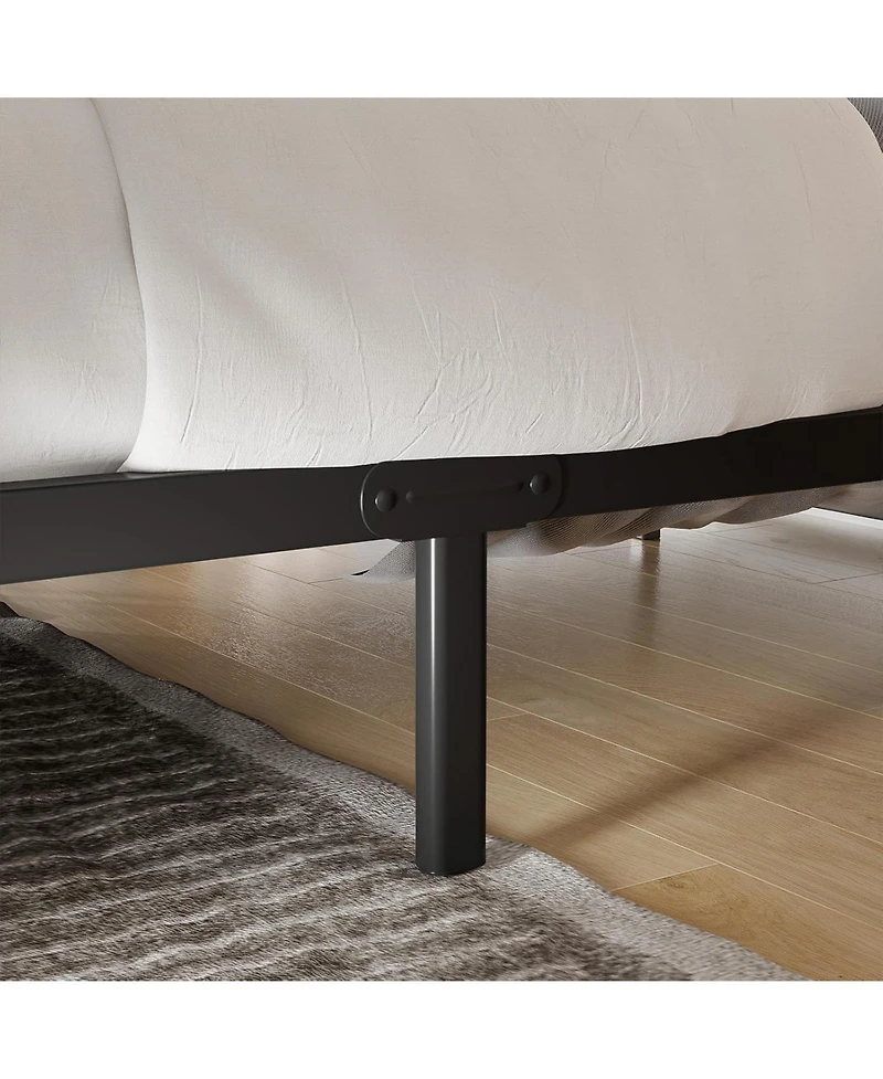 gaomon Queen 6in Metal Platform Bed Frame Steel Slat Support No Box Spring