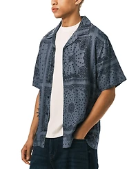 Buffalo David Bitton Men's Sandro Camp Collar Shirt