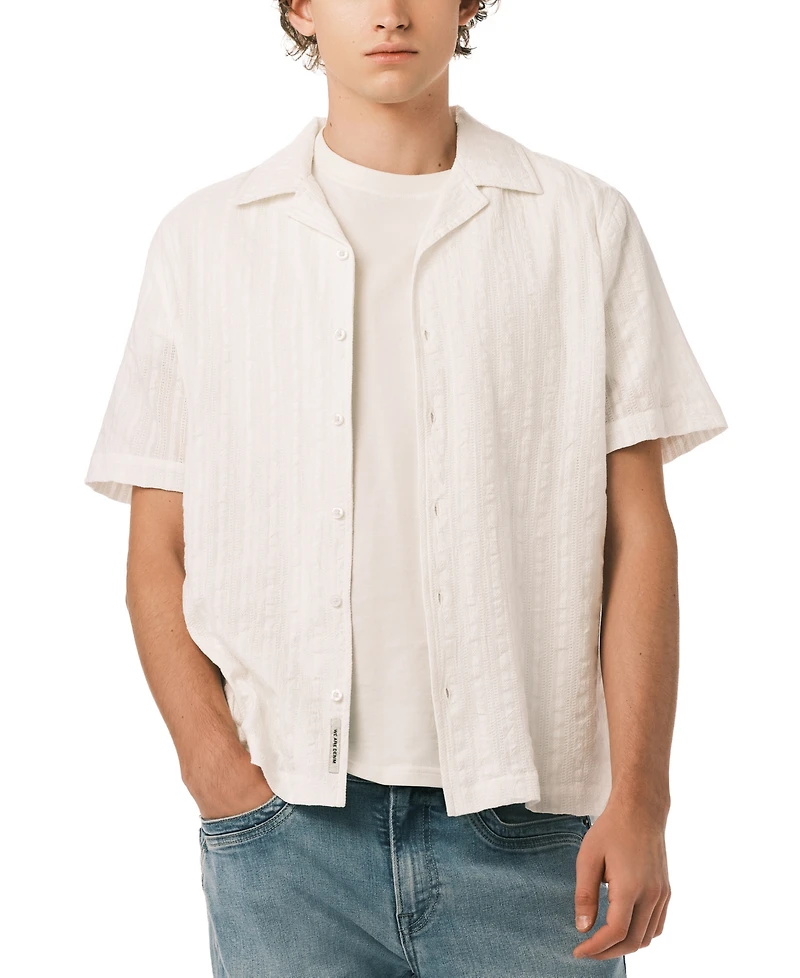 Buffalo David Bitton Men's Soriel Regular-Fit Collared Shirt