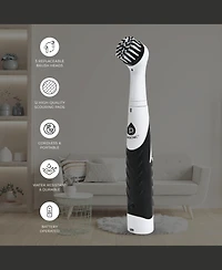 Pursonic Complete Cleaning Bundle – 2-in-1 Mini Wireless Vacuum & Air Duster Cordless Power Scrubber Brush Automatic Toilet Bowl Cleaner Tablet